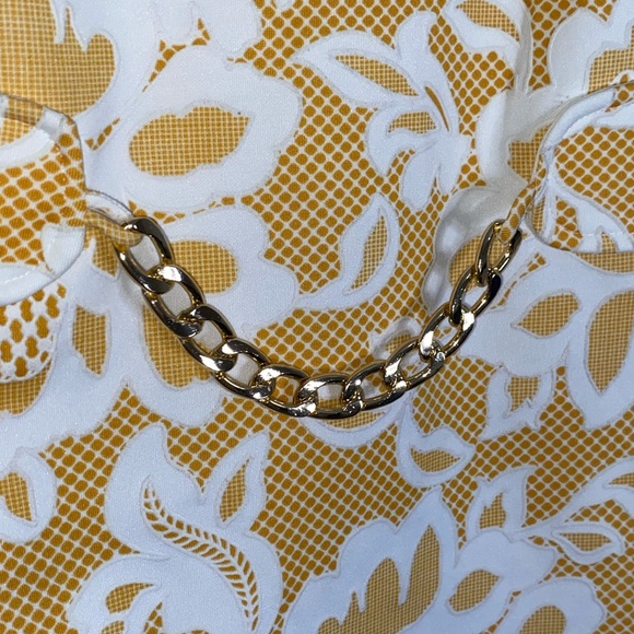 Kate and Lily Yellow and White Floral Embroidered Dress - Picture 3 of 7